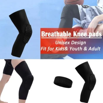 Basketball Anti-collision Knee Pads Honeycomb Knee Pads Compression Sleeve Foam Brace Kneepad Fitness Gear Volleyball Support