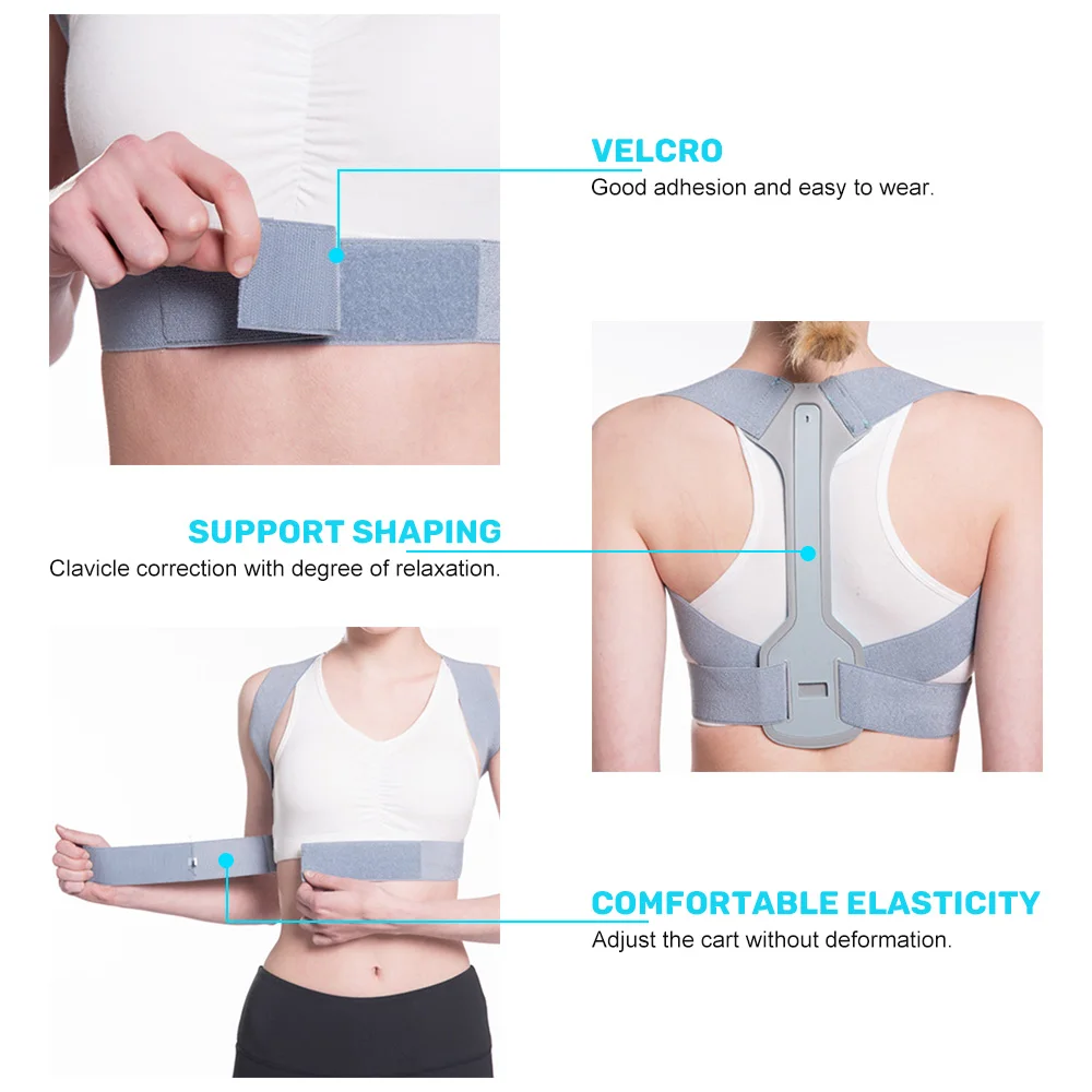 Upper and Lower Back Posture Corrector Posture Clavicle Support Corrector Back Straight Shoulders Brace Strap Correction Belt - Image 6
